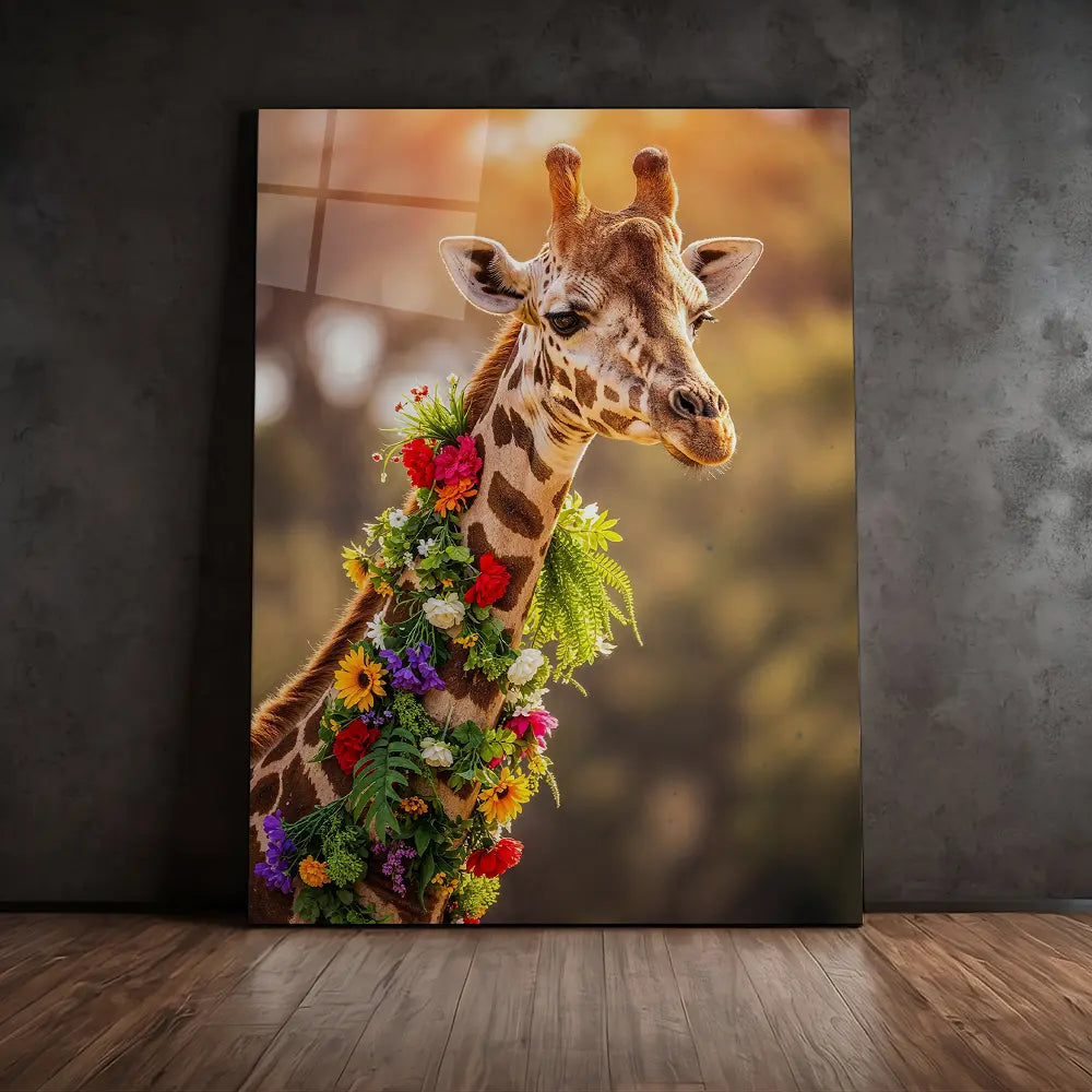 Sunset Giraffe