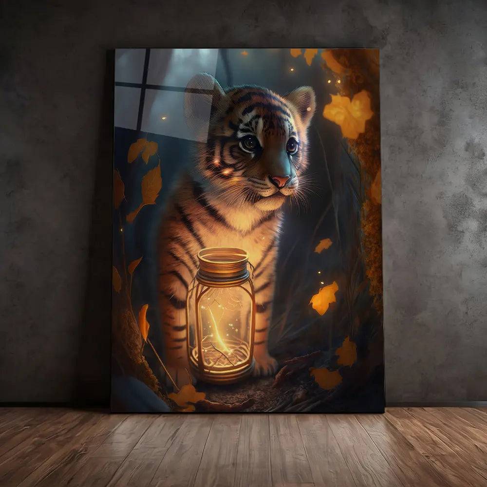 Tiger Cub Glow Lamp