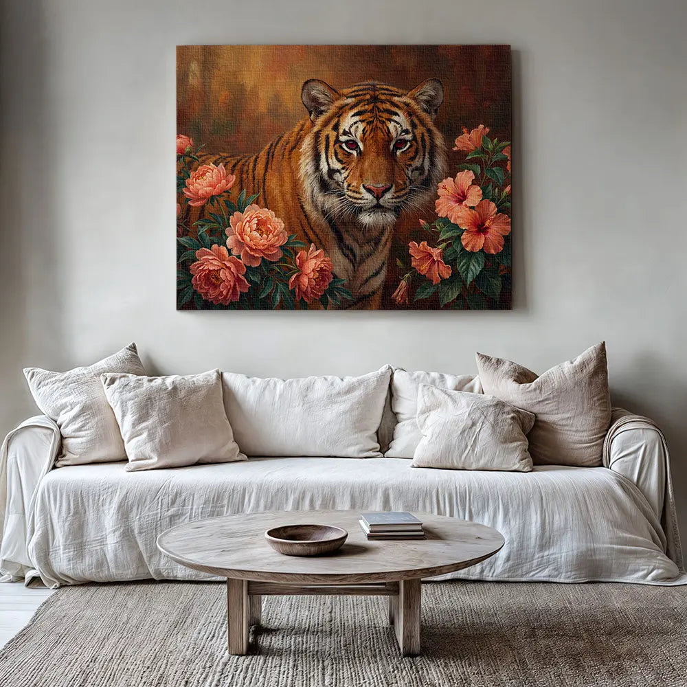 Tiger Flowers Landscape