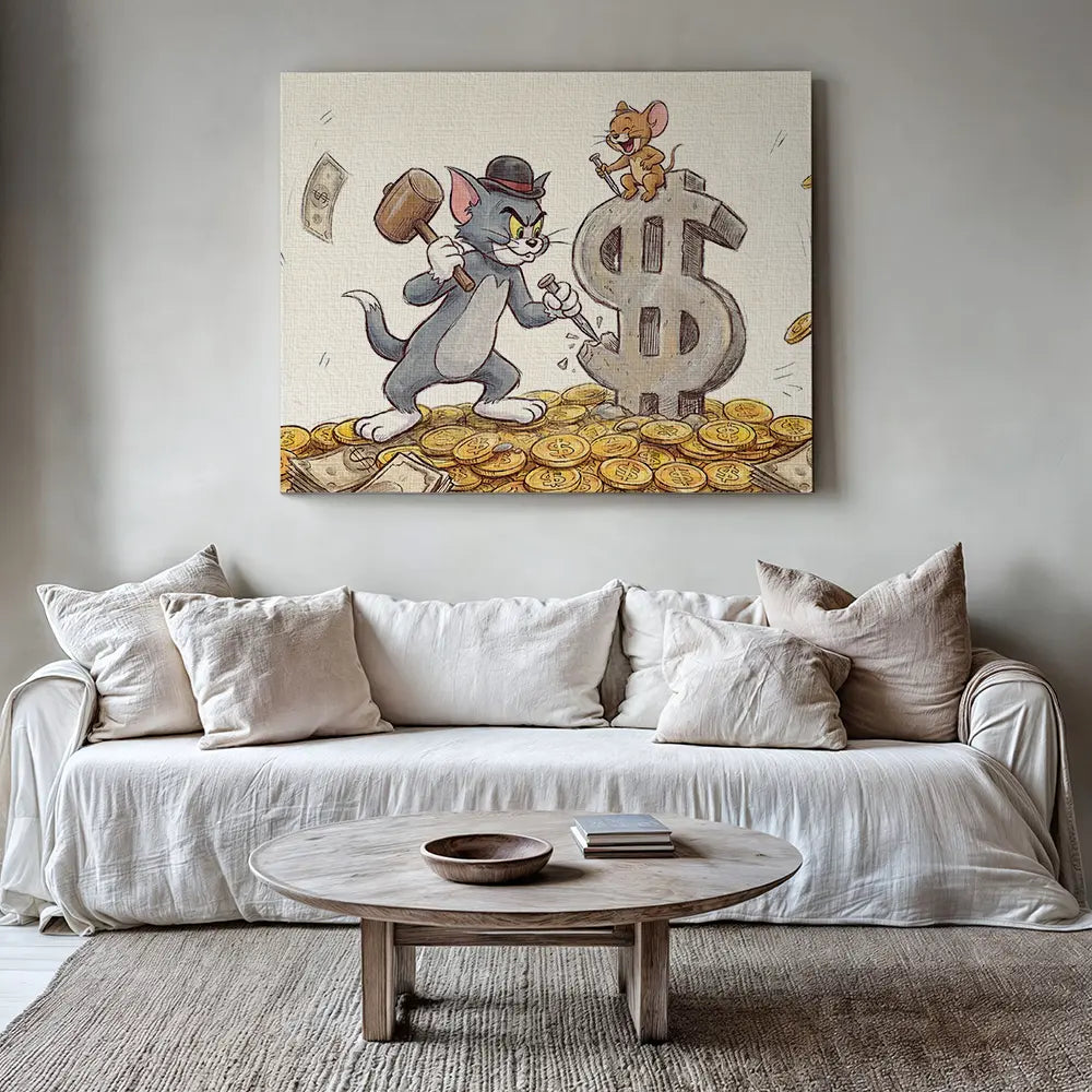 Tom And Jerry Sculptor