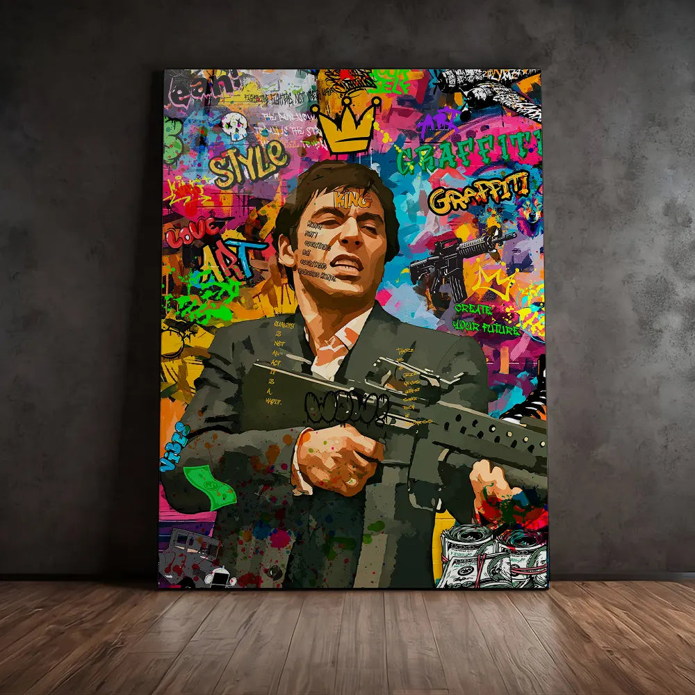 Tony Montana Pop Art