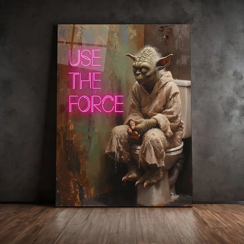 Use The Force Yoda Toilet