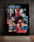 Vegeta Goku Evolution Collage