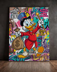 Wealthy Duck Graffiti