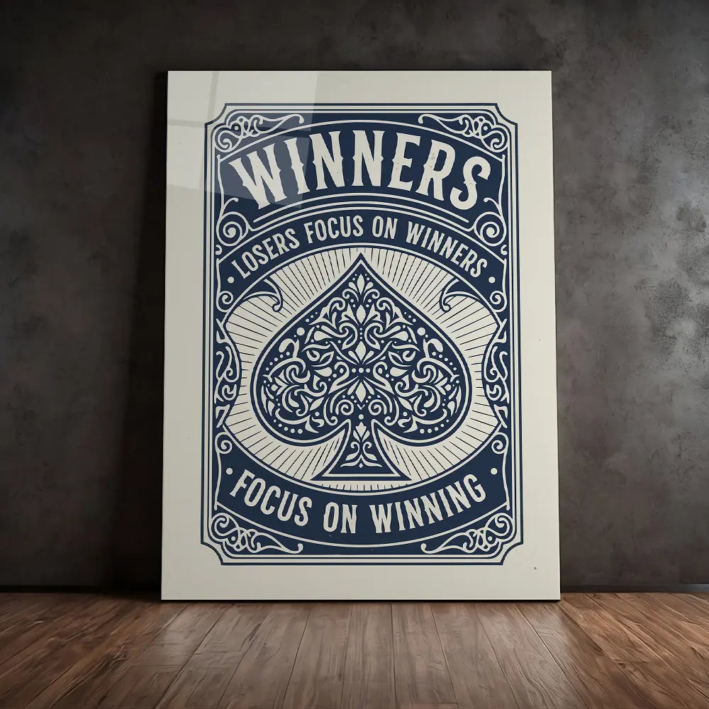 Winners Focus On Winning