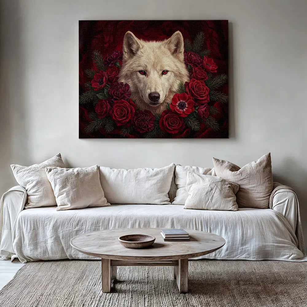 Wolf Flowers Landscape
