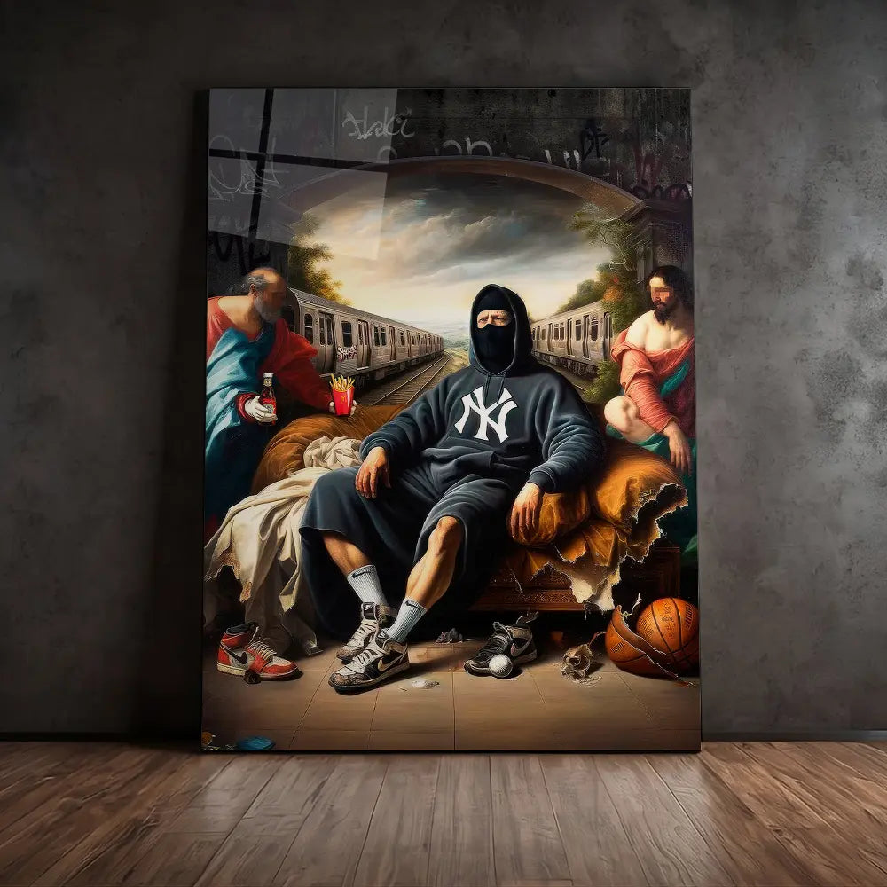 Yankees Vandalism Painting