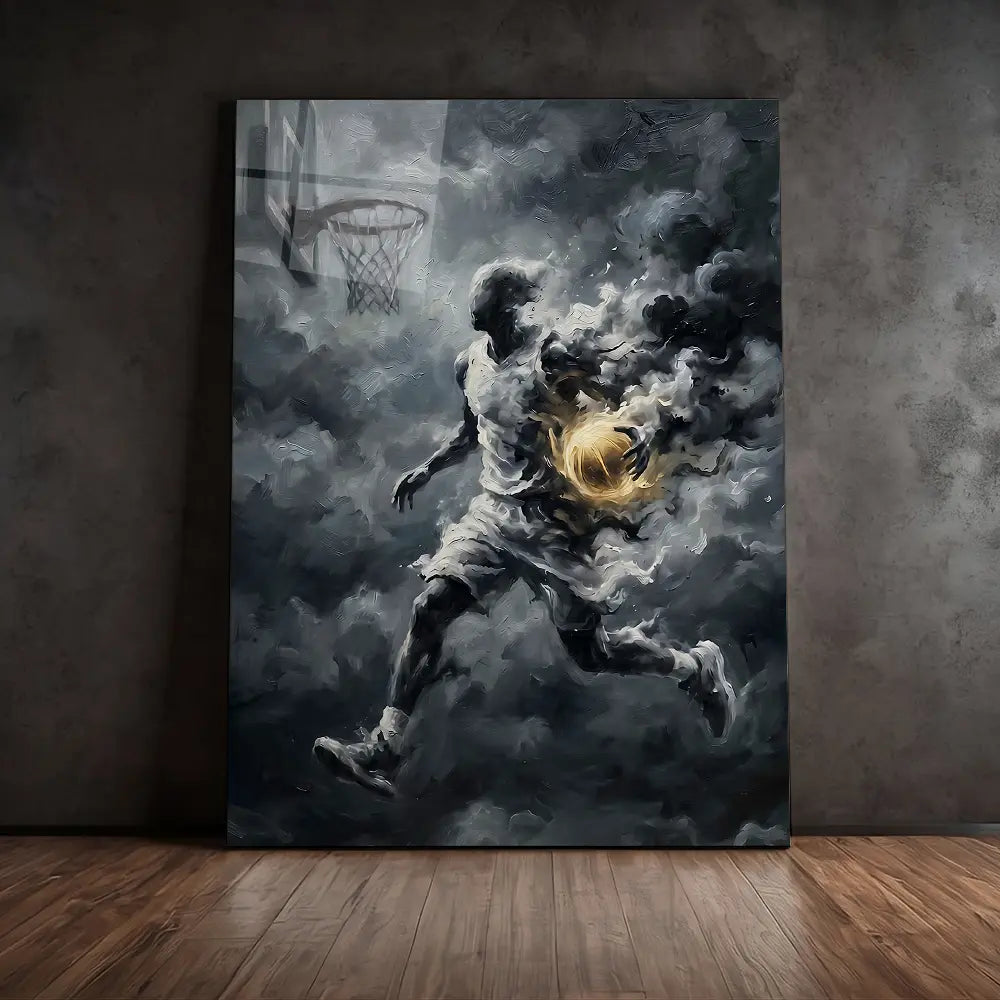 Painting Basketballer