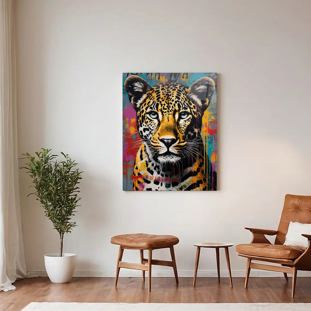 Leopard Wall
