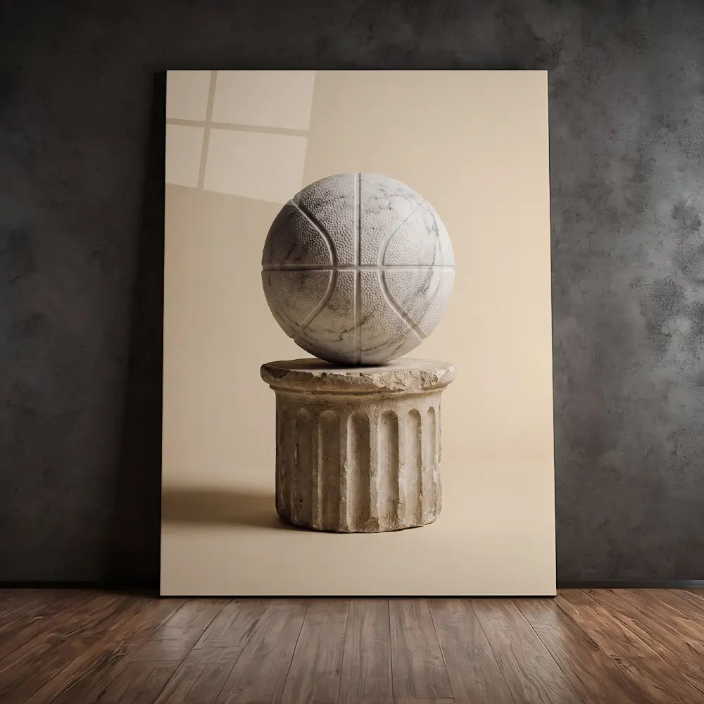 Carrara Marble Basketball