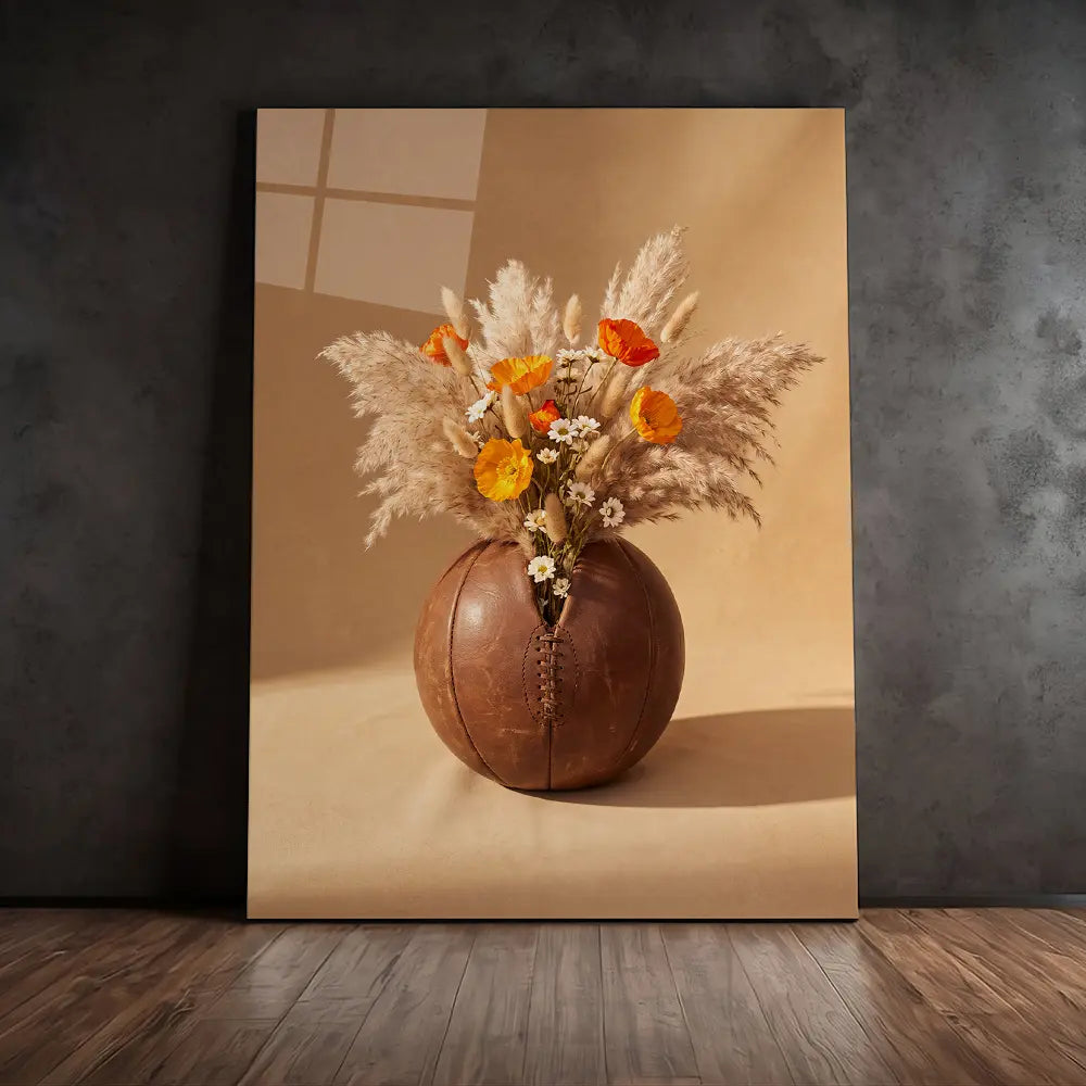 Cowhide Basketball Bouquet