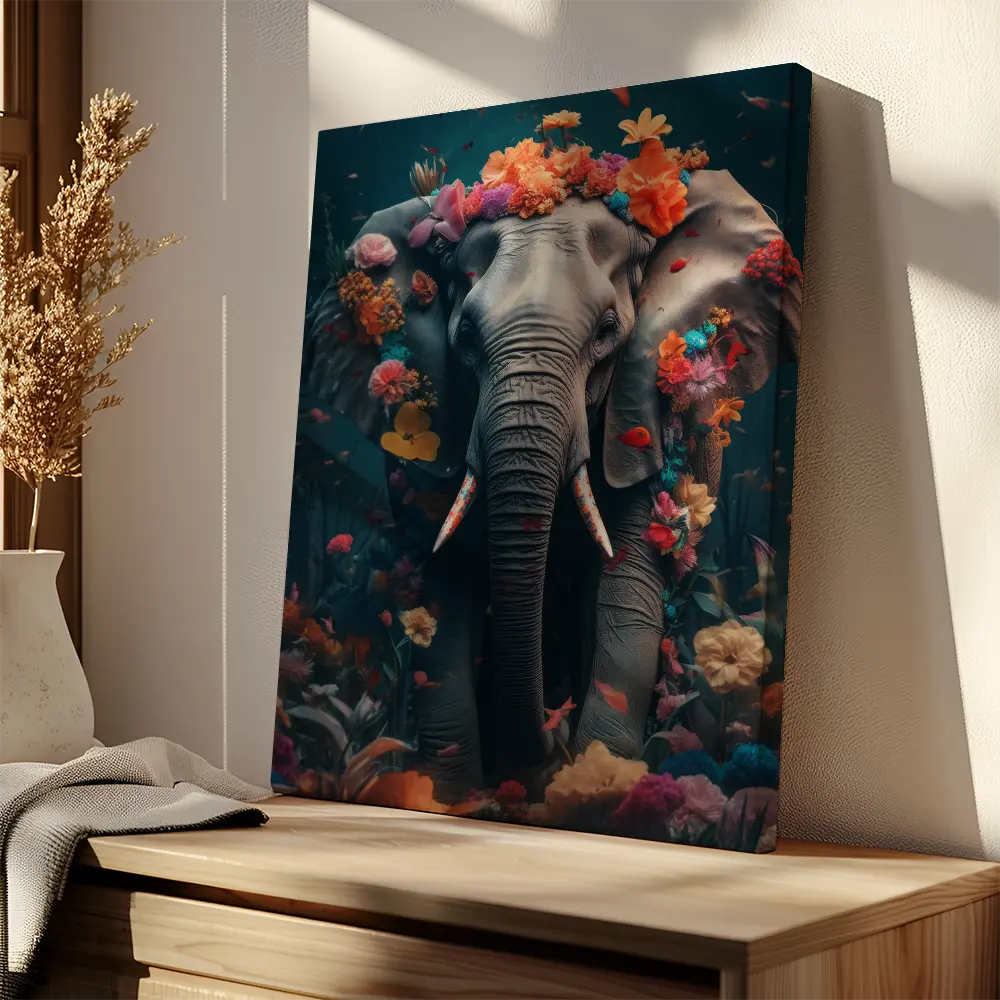 Elephant Flowers – Zenz Art