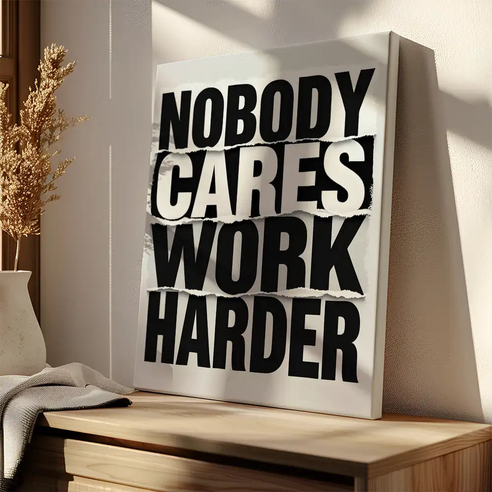 Nobody Cares Work Harder