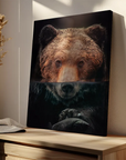 Underwater Bear Portrait