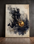 Watercolor Fire Shot