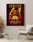 Racer In Red