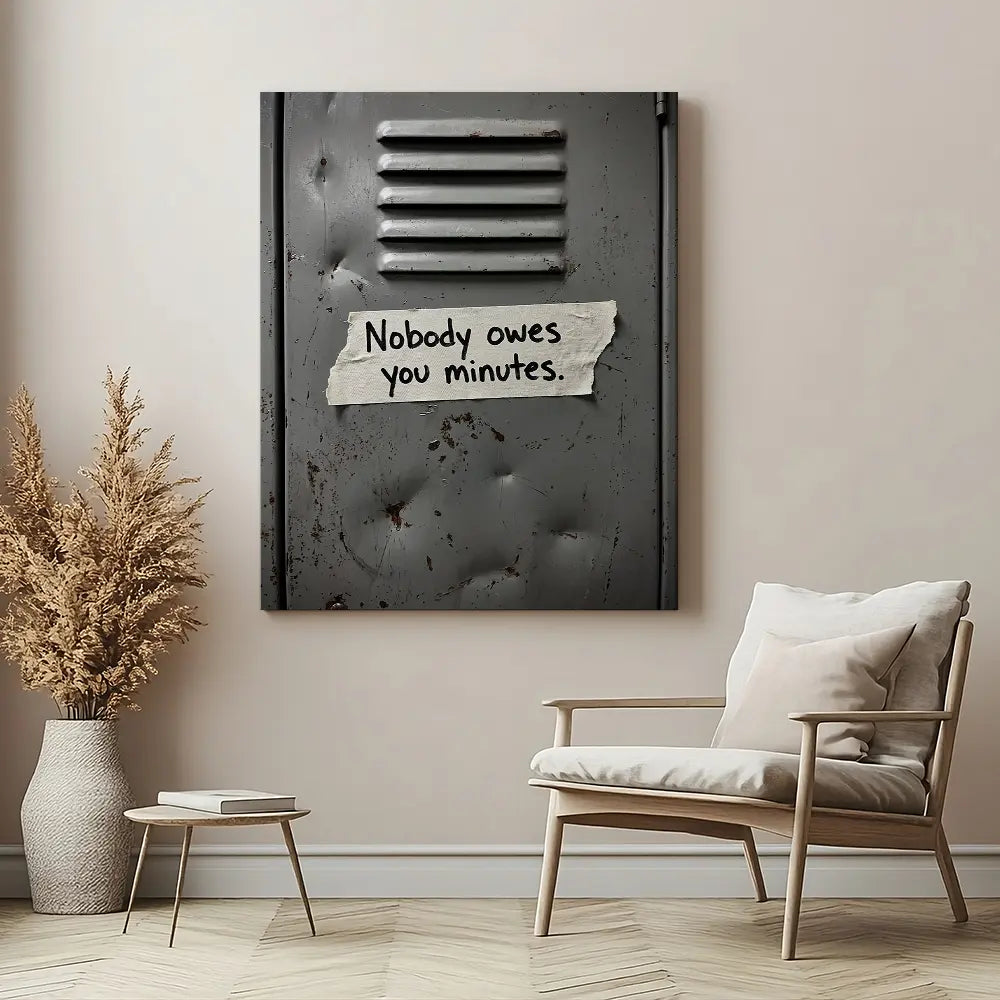 Nobody Owes You Minutes