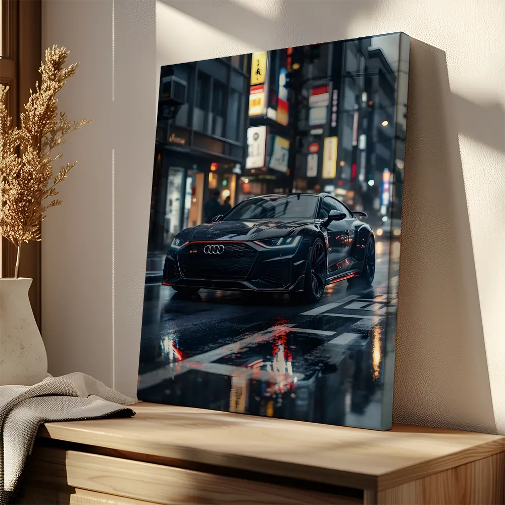 Audi Wet Road