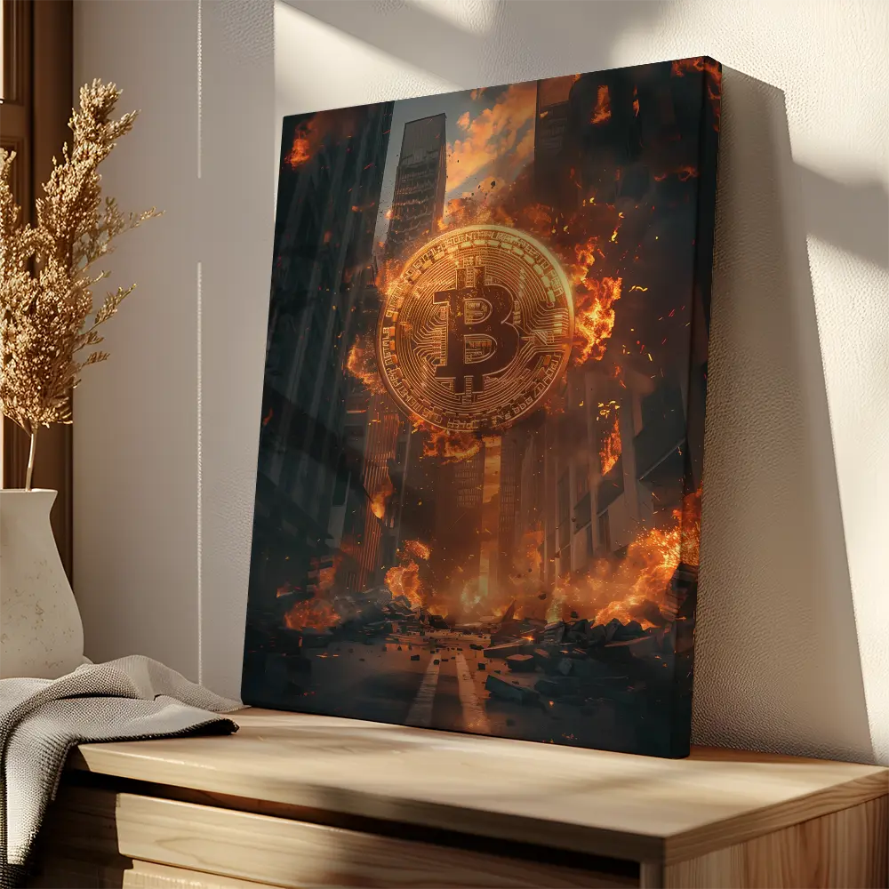 Bitcoin City Burn