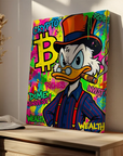 Bitcoin Wealth Art