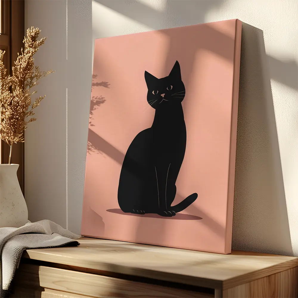 Black Cat Pink