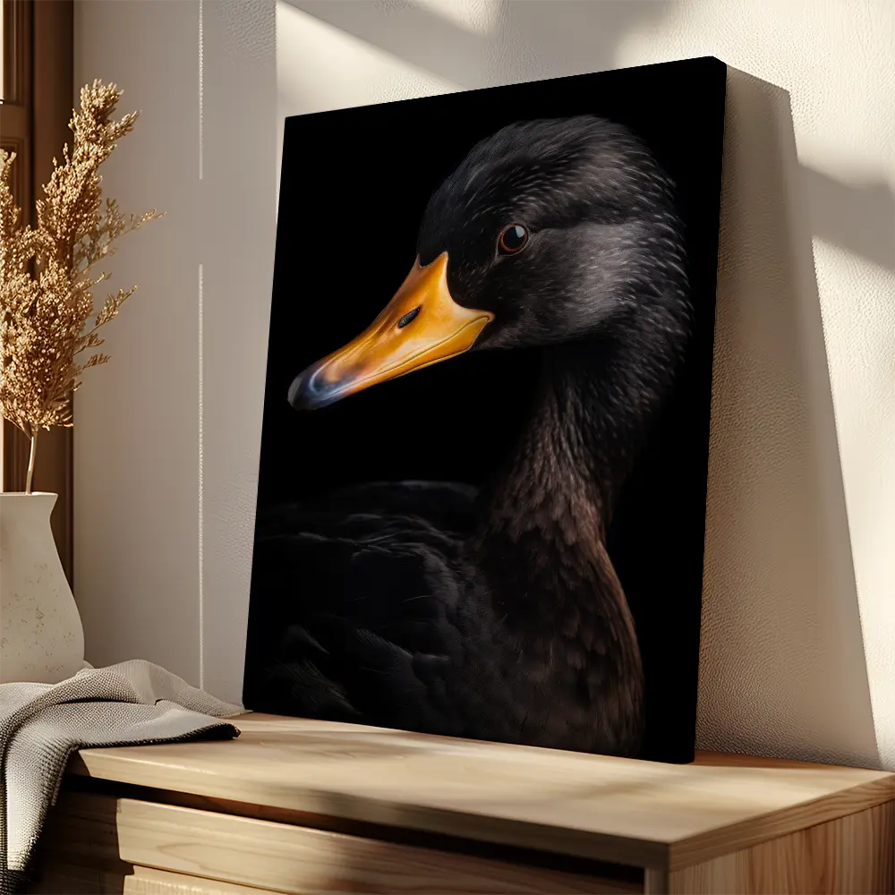 Black Duck Black Portrait