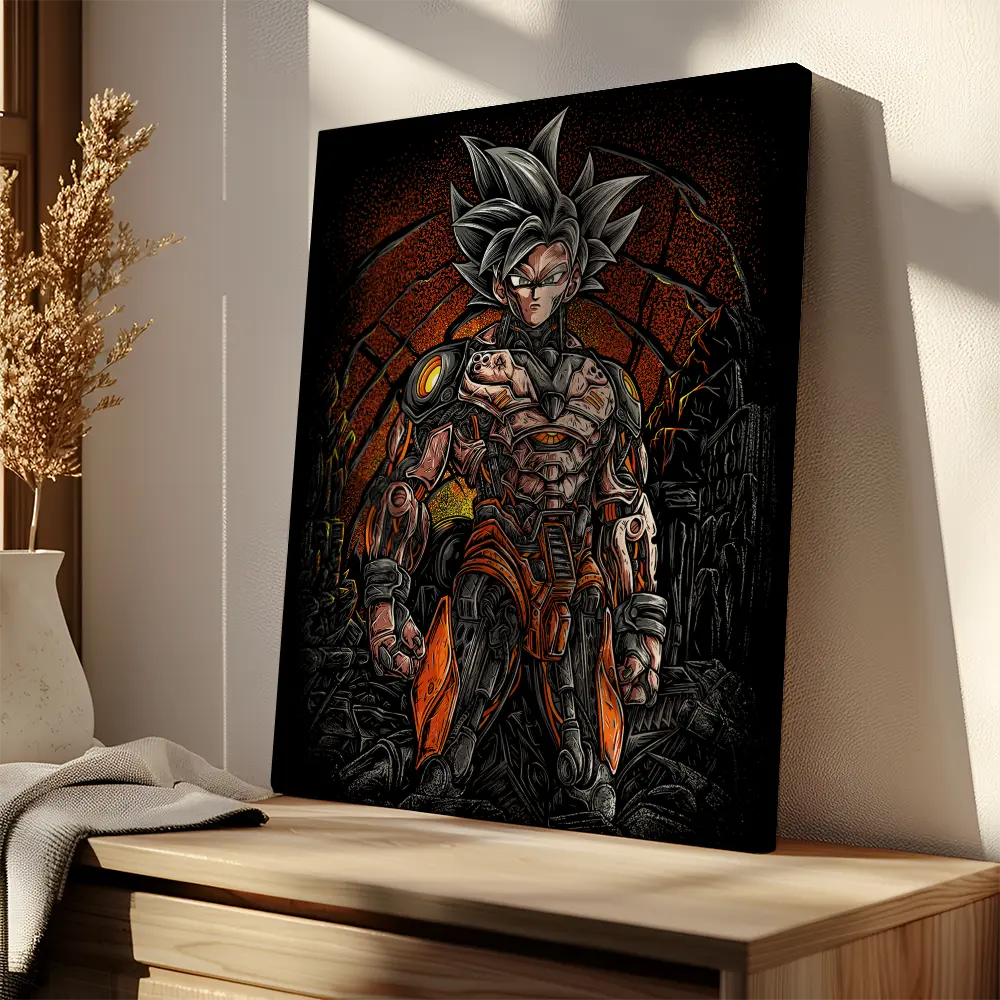 Black Mecha Armor Goku