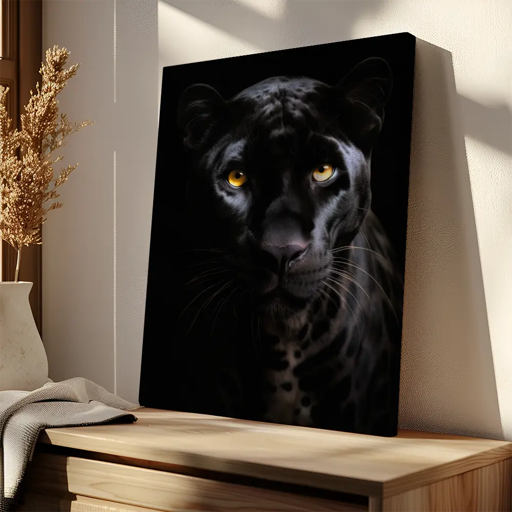 Black Panther Black Portrait