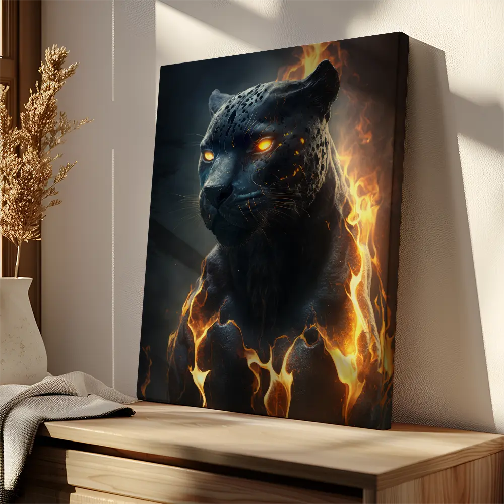Black Panther Flames