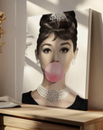 Bubblegum Brunette Girl