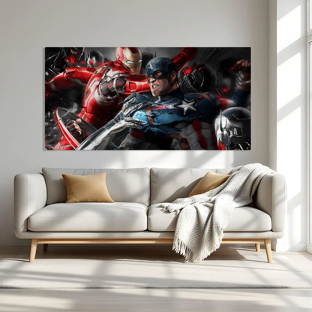 Captain America Iron Man