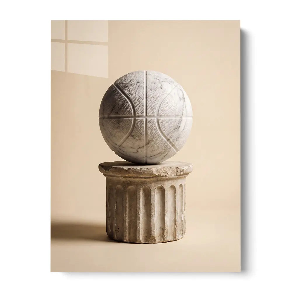 Carrara Marble Basketball