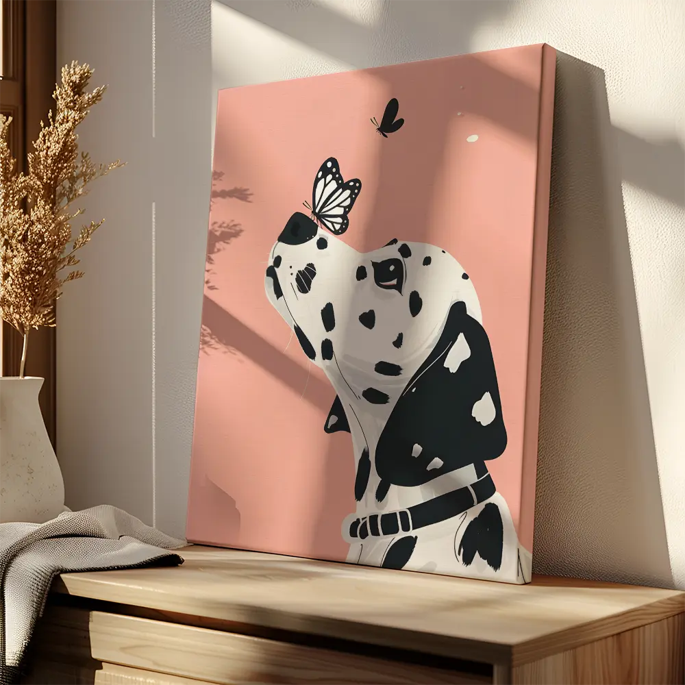 Dalmatian Butterfly