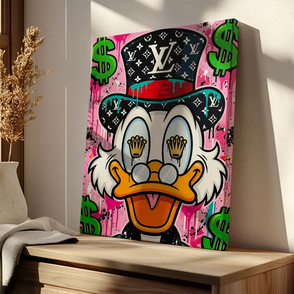 Designer Duck Pop Art