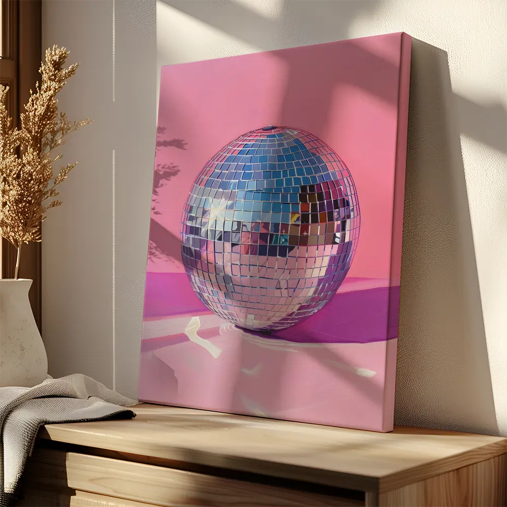 Discoball Pink