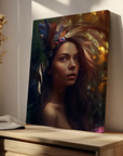 Exotic Feather Woman