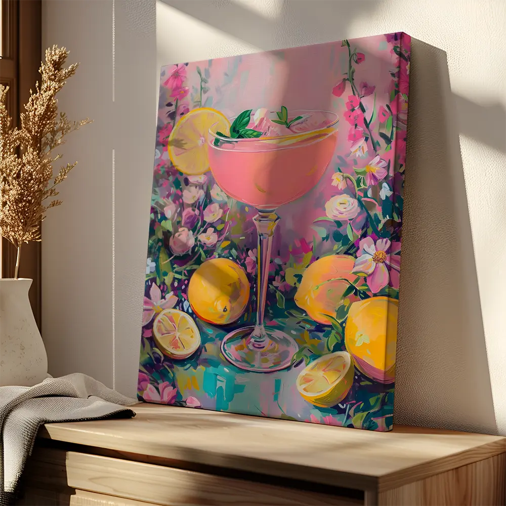 Floral Fruity Cocktail