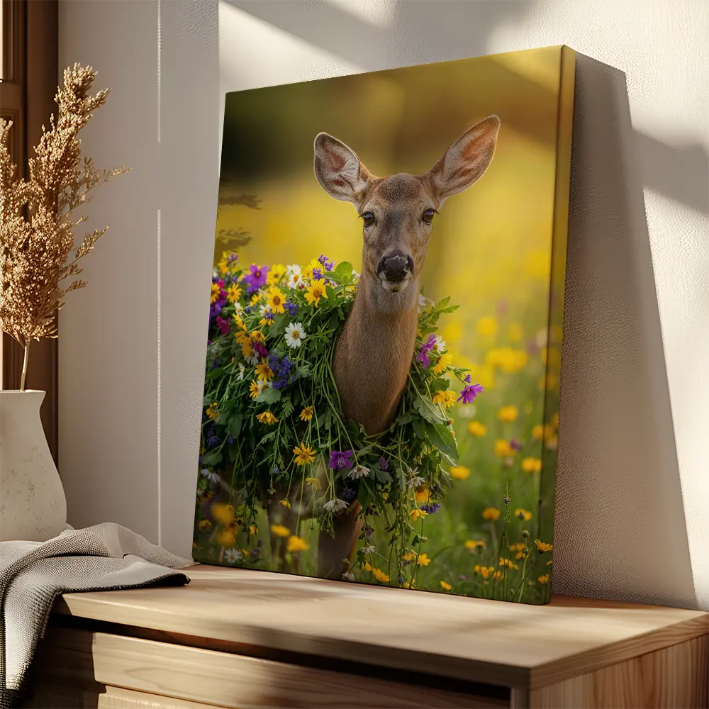 Green Field Deer
