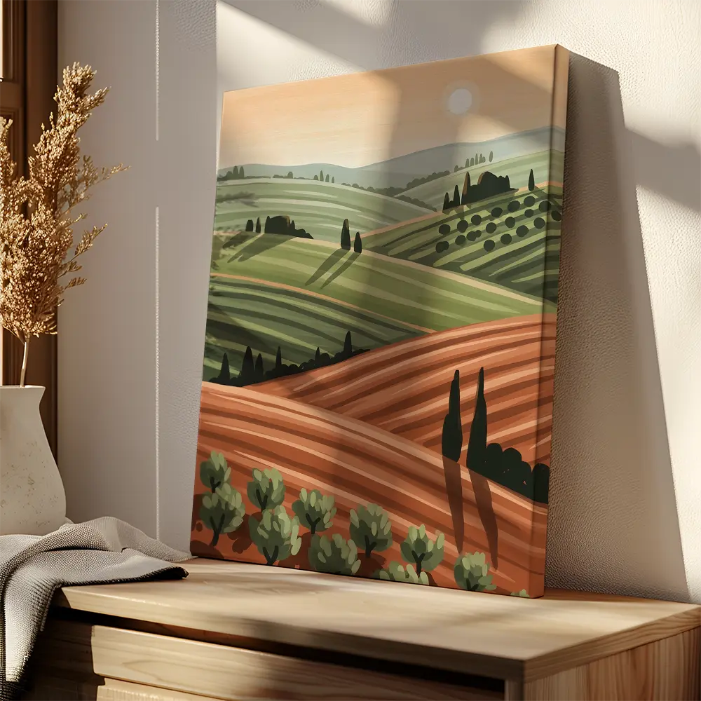 Hills In Italy
