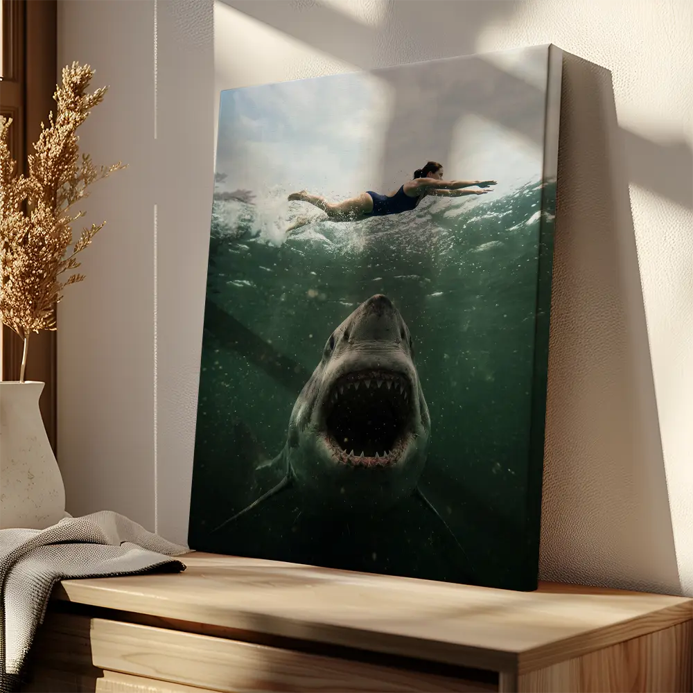 Jaws Shark Swimming