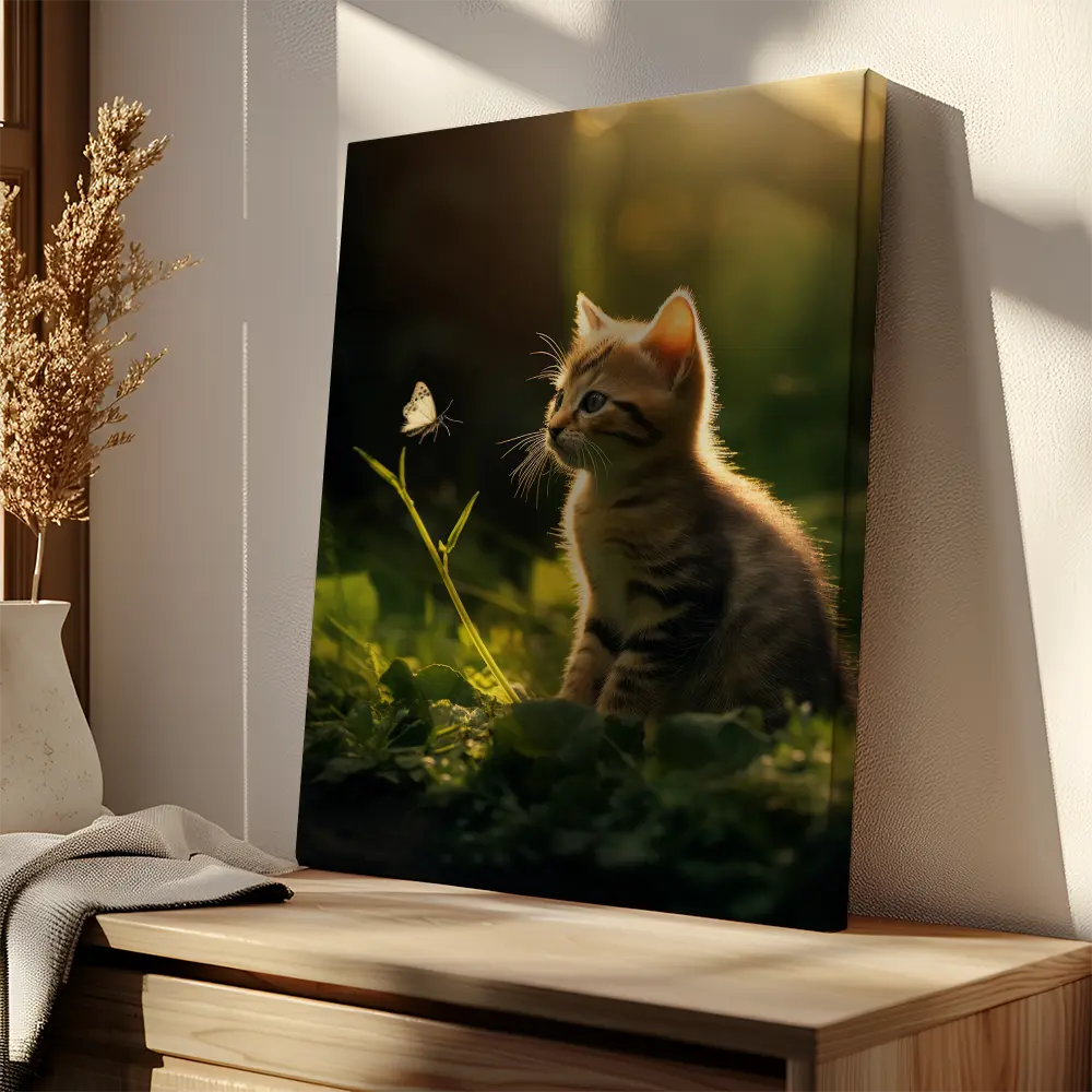 Kitten Butterfly