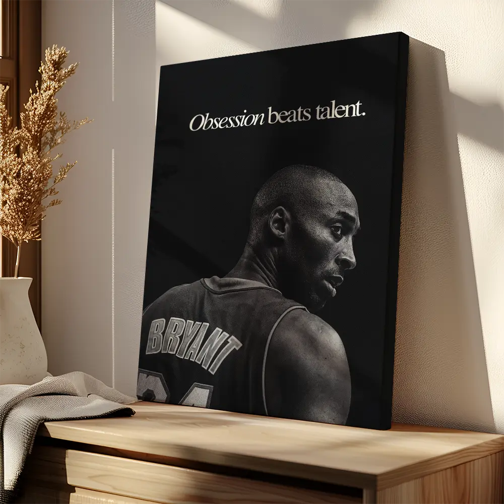 Kobe Bryant Obsession Beats Talent