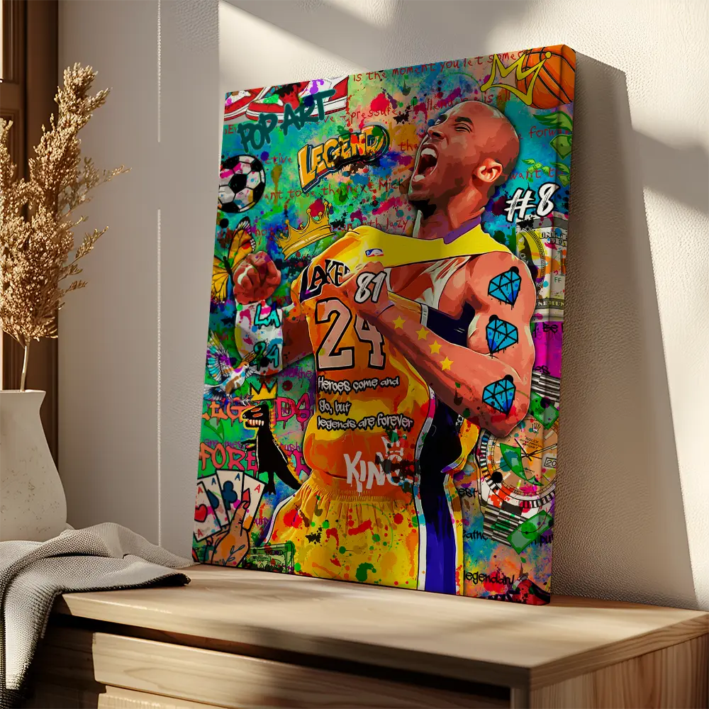 Kobe Bryant Pop Art