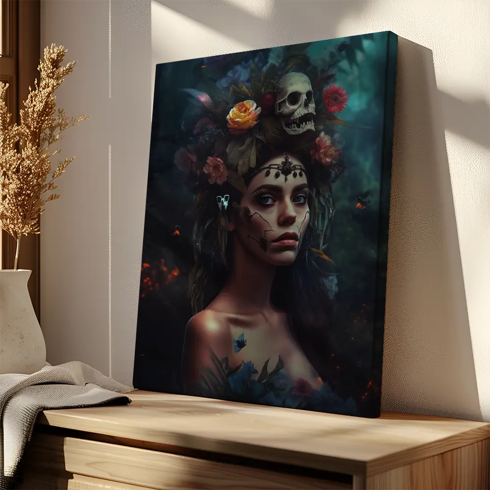 La Calavera Skull Woman