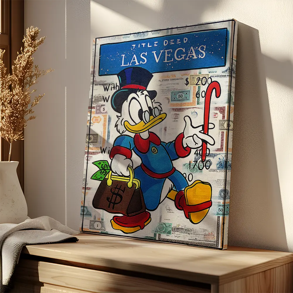 Las Vegas Scrooge Duck