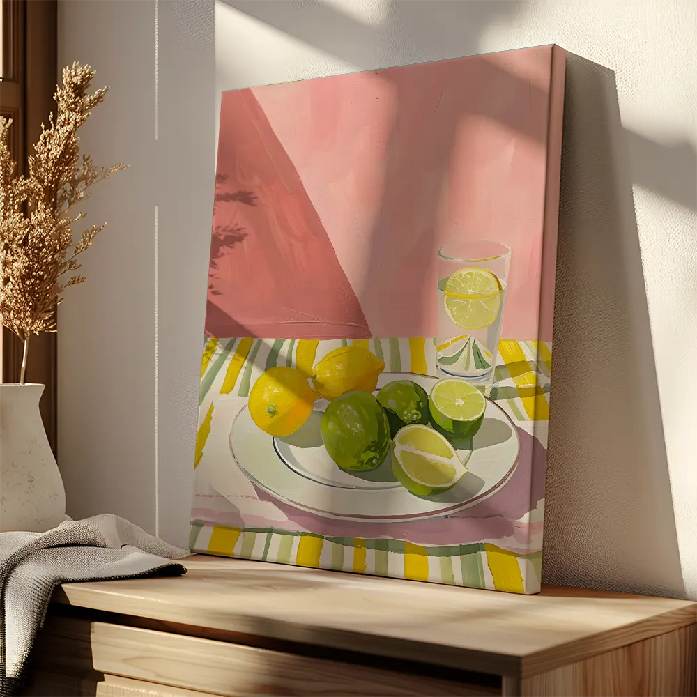 Lemons On Table