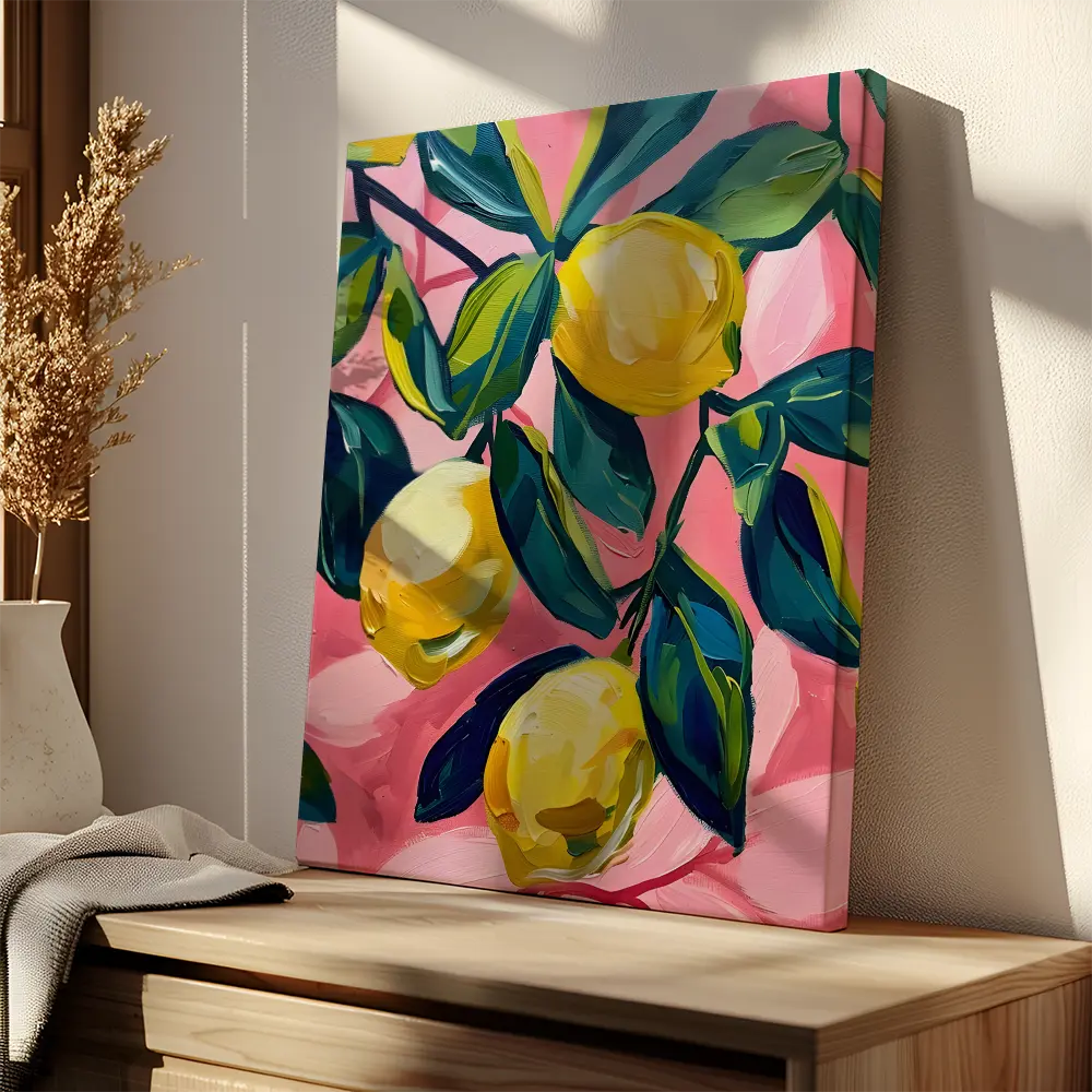 Lemons Painting