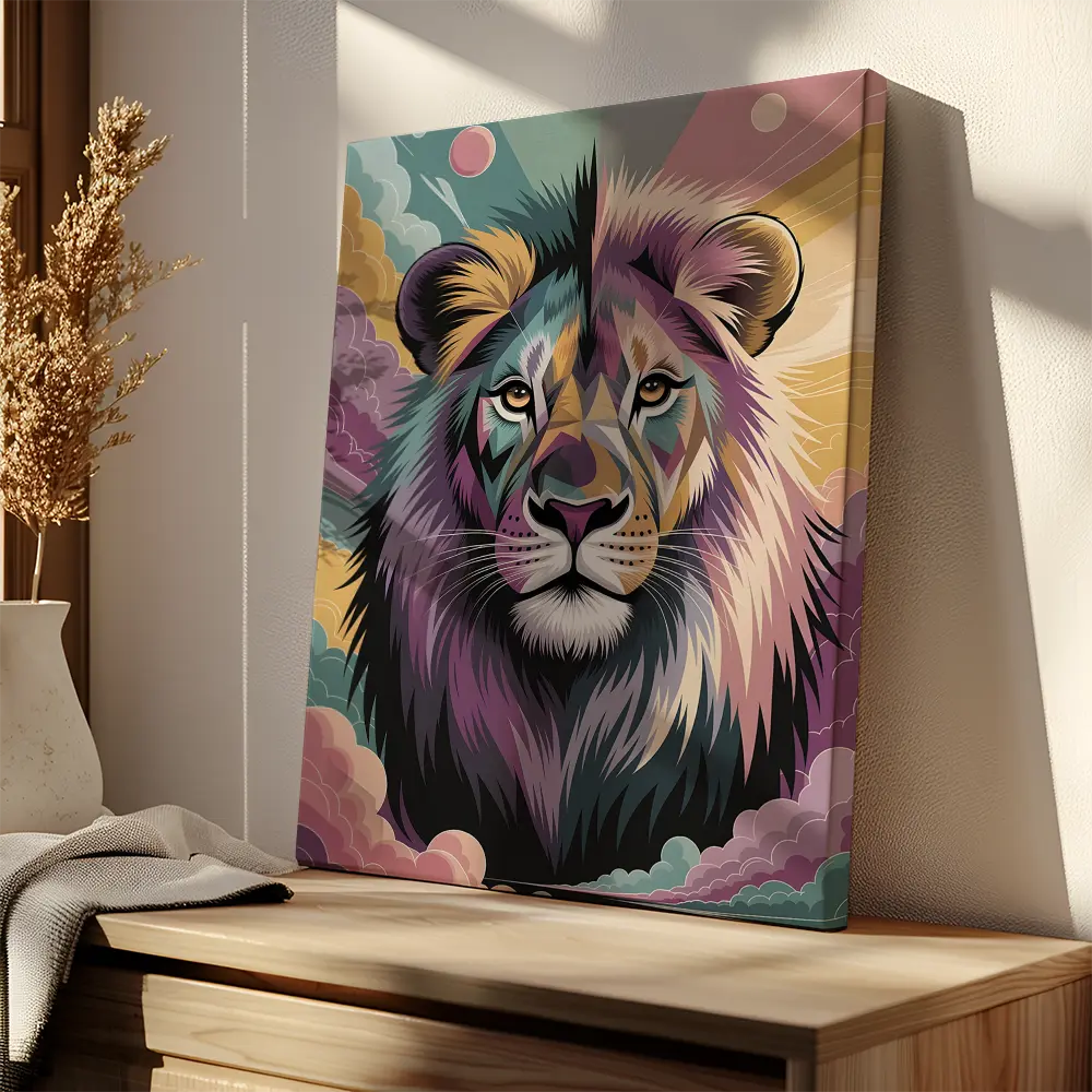 Magical Lion Portrait
