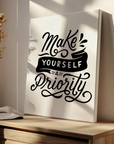 Make Yourself A Priority