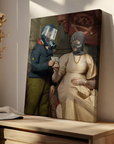 Mask Money Couple